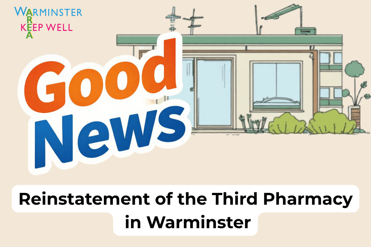 You are currently viewing Good news about Third Pharmacy in Warminster