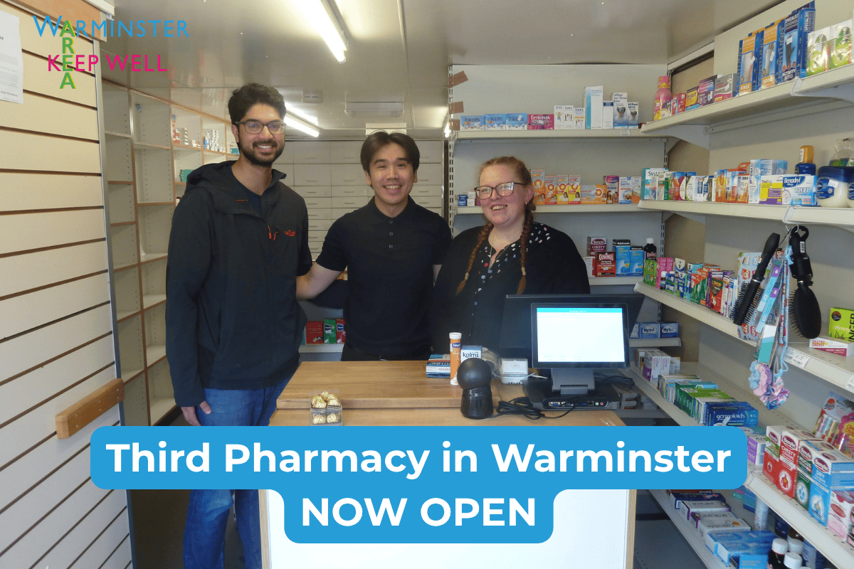 You are currently viewing Third Pharmacy in Warminster is now open!